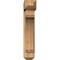 Ekena Millwork Legacy Craftsman Rough Sawn Bracket w/ Offset Brace, Western Red Cedar, 8"W x 30"D x 42"H BKT0806X30X42LEC04RWR - alternate 4